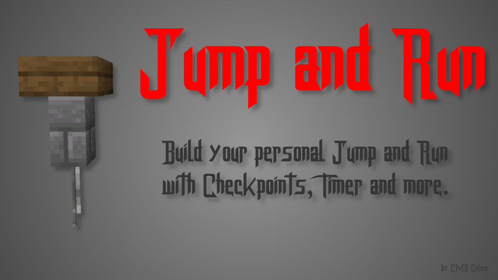 Jump and Run Data Pack Logo