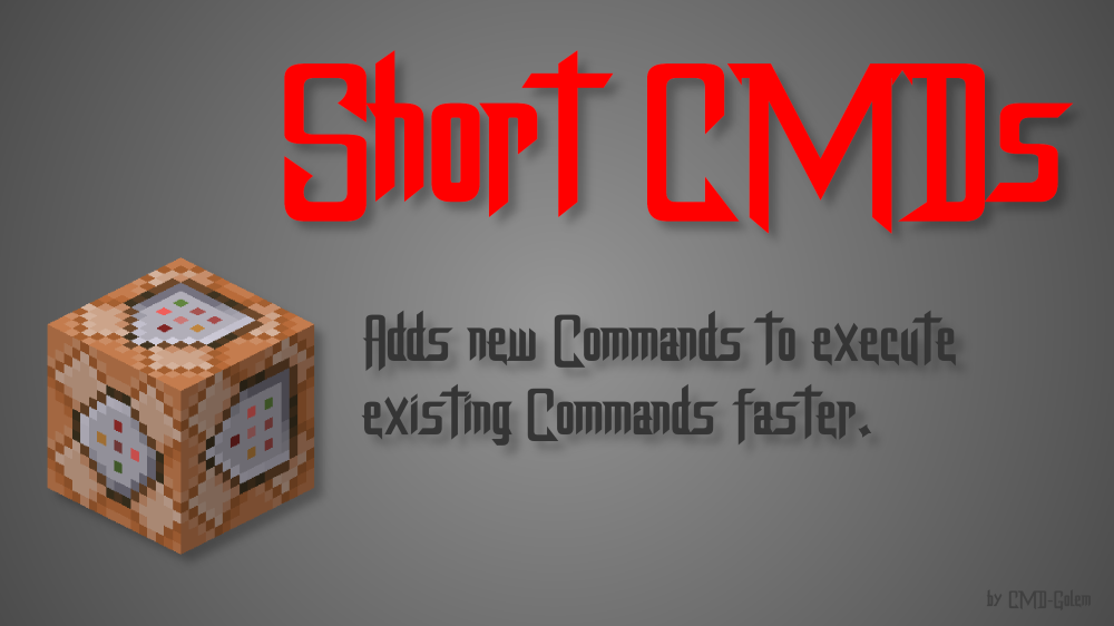 Short Commands Data Pack Logo