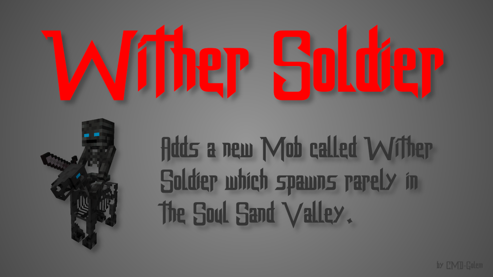 Wither Soldier Data Pack Logo